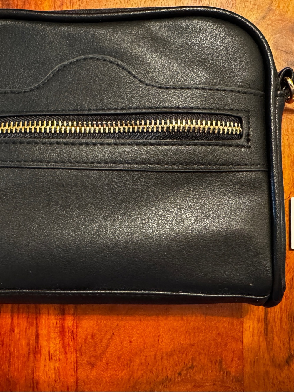 Lulu Dharma Vegan Leather Hip Pack Black